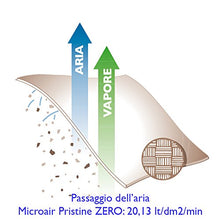 MICROAIR Pristine Zero Set Barriera Antiacaro 1 Coprimaterasso Piazza e Mezza 140x200x22 + 1 Copricuscino Standard cm 50x80