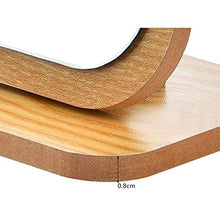 JXXDDQ - Specchio da trucco HD, da tavolo, portatile, in legno, 16 x 20 cm