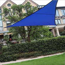 TRITTHOCKER 3.6 * 3.6, Vela Ombra Impermeabile e Parasole Anti-Ultravioletta, Adatta a terrazzo Giardino Prato Ponte capannone,Royal Blue