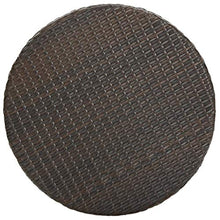 vidaXL Tavolo da Giardino Marrone 60,5x106 cm in Polyrattan