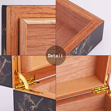 ZYING Igrometro con umidificatore umidificatore - Resistente all'Uso Versatile Strong Resistente all'Uso Seal Buono Cigar Box Valigia Cigar Box