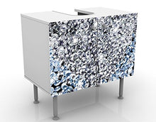 Apalis Design Vanity Diamond Heart 60 x 55 x 35 cm, Piccolo, 60 cm di Larghezza, Regolabile, lavabo, mobiletto da Bagno, Base per Bagno, Stretto, Piatto