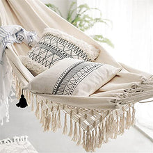 SIMGULAM 200 Cm * 150 Cm Hammock Stile Bohémien in Pizzo Pizzo Tesel Doppio Hammock Sedia in Rete Indoor Appeso Swing Decorazioni per La Casa