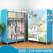 Sgualie guardaroba pieghevole pratico armadio in stoffa portatile, Hh423100cs4., CHINA