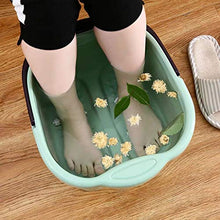 YLL Canna per pediluvio Pediluvio Barile, Plastica Spessa Pediluvio for Pedicure E Massaggio, Ideale for Godersi Piedi 38 * 33 * 23cm (Color : Gray)