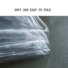 Telone Impermeabile Per Esterno Trasparente, Rinforzato In Film Anti-Appannamento, Plastica Per Esterni, Copertura Impermeabile, Panno Impermeabile Per Esterni, 0.3mm(1.5 * 2m(4.9 * 6.6ft))