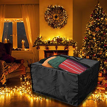 Excerando Borsa per Cuscini da Giardino - Resistente 210D Borsa Cuscini Esterno, Borsa per Cuscino da Patio con Cerniera con Manici e capacità 81 x 81 x 61 cm