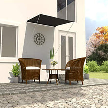vidaXL Tenda retrattile 100 × 150 cm antracite
