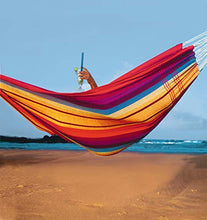 Amazonas Hammock AZ-1018160 Barbados Amaca, Rainbow, Arancione, 340x150x5 cm