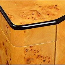 XUSHEN-HU Doppio Pallet Cassetto Humidor Giallo Mass Cigar