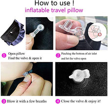 Inflatable Pillow Triangle Multifunctional Magic Cushion Air Blowing Support, Sleep Tool, Can be Taken out