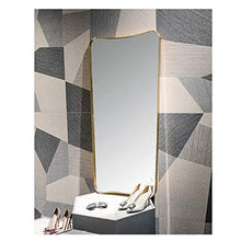 Specchio europeo di alta qualità in puro rame specchio per il trucco specchio a parete per WC specchio per il lavaggio specchio per il bagno specchio per il trucco specchio per il trucco dorato