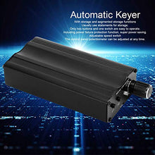 Keyer automatico Controller chiave in alluminio Archiviazione segmentata Chiave diritta automatica per amplificatore per radioamatori Potenziometro Controller scheda MX ‑ K2