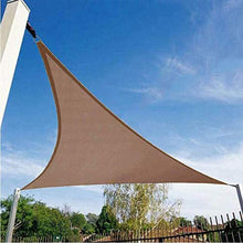 TRITTHOCKER 4 * 4, Piazza Anti-Ultravioletta Vela ombrellone, Adatto per Esterno Giardino Interno Uso del Cortile terrazza baldacchino,Cachi
