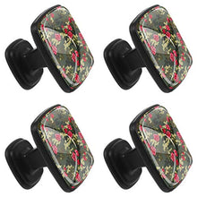 camouflage rose Pomelli per Porta Set di 4 Pomelli per Mobili Manopole per Cassetti Cucina Armadio Vetro