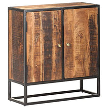 vidaXL Credenza 70x30x75 cm in Legno Grezzo di Acacia