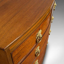 Cassettiera Antica Fiocco Antichi, Inglese, Mogano, Tallboy, Victorian, 1870