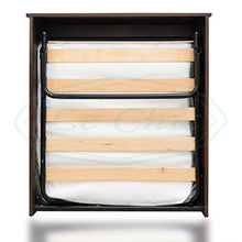 SHOP CHIC Mobile Letto in Legno Arte POVERA Completo di Rete A DOGHE E Materasso