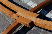 XL deluxe nobile 320cm Amaca con cornice in legno larice mod. 'ARADOS'