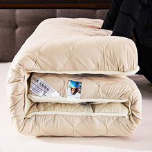 HUATAN Materasso Futon, Letto Futon Spessore Caldo, Spessore 8cm per Materasso Piano Dormitorio Studenti,D,150 * 200cm/59 * 79inch