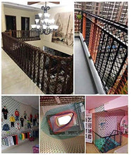 Protective net decoration / Bambini recinto Gatto Net Net Decoration Kindergarten rete anti caduta Net Balcone Safety Net Stair Protezione Net giochi Stadio multiuso bambini di sicurezza RailNet