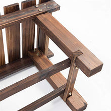 SHZSR Panca con Scarpetta da Banco in Legno - Forest Garden Forest Sleeper Bench