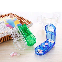 BanGSUN - Contenitore pieghevole per pillole in metallo, per medicine, 5 pezzi