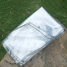 MTYLX Telo Multiuso per Esterni, Telo Isolante in Plastica Trasparente Trasparente in Pvc Resistente con Occhielli Telo Parasole/Finestra/Balcone Impermeabile Impermeabile 350 G/M²,un,1.4X3M