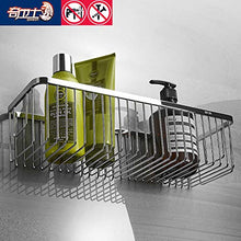 DZHTWSRYGR Bathroom Corner Shelf Stainless Steel Mirror Storage Basket Bathroom Storage Rack