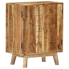 vidaXL Credenza 60x35x74 cm in Legno di Mango Grezzo