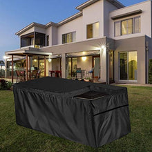 Appoo Coperchio della Scatola del Ponte con Cerniera Copertura della Scatola di immagazzinaggio Impermeabile del Giardino del Patio Special