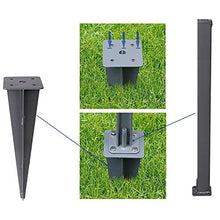 SONGMICS Picchetto Base Kit Fissaggio per Tenda Paravento GSA001
