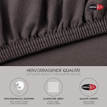 CelinaTex Lucina Lenzuolo Elasticizzato Topper spessori per Letto Contenitore Cotone 140x200-160x200 cm Nero