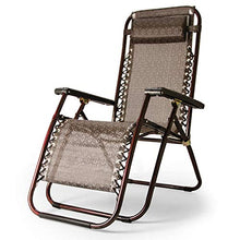 Poltrona Relax, pieghevole e regolabile, sedia a sdraio, reclinabile, adatta per esterni, cortile, spiaggia, piscina, terrazza, giardino, ecc.