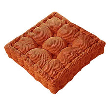 Fenteer Set di 2 Cuscinetti Quadrati per Cuscino del Divano per Casa, Ufficio, Picnic, Rosa Arancione E Rossa