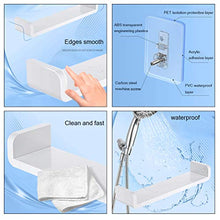 Suszian - Mensola portaoggetti Impermeabile per Bagno, 1 Pezzo