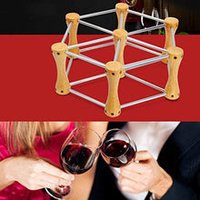 WEI-LUONG Wine Rack Legno varietà Semplice And Wine Rack Stabile di varietà Creativa Wine Rack Solido Rack di Legno Ornamenti Vino Wine Rack