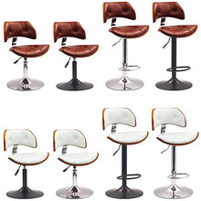 LUSTAR Sgabelli da Bar Set di 2 Sgabelli da Bagno in Altezza della Cucina, Moderni Sgabelli per Sedie A Barre Industriali White-1-low Stool