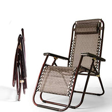 Poltrona Relax, pieghevole e regolabile, sedia a sdraio, reclinabile, adatta per esterni, cortile, spiaggia, piscina, terrazza, giardino, ecc.