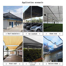 HTL Durable NA Blue Shade Reti, ispessito criptato Shading Cloth, utilizzato per isolamento termico, raffreddamento e protezione solare reti su balconi, cortili e tetti. 90% Ombreggiatura, blu, 4M4M