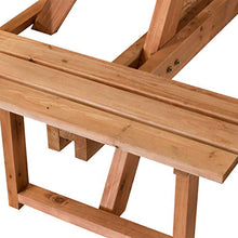 STI Set da Picnic Tavolo con panche Legno impregnato 170x170x78 Alta qualità