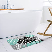 Wdskbg Modern Rose Gold Marble Triangle Door Mats Kitchen Floor Bath Entrance rug Mat Absorbent Indoor Bathroom Decor Doormats Rubber Non Slip 23.6" x 15.7"