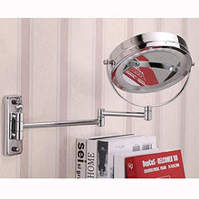 Specchio per Il Trucco, 1X Specchio per Il Trucco Illuminato con ingrandimento, Specchio per toeletta Specchio per Il Trucco a LED Bianco a Due Lati da 7 Pollici con Luce Diurna LED Senza Ombre