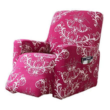 Stootrel Copripoltrona Relax Reclinabile,Elasticizzato Copripoltrona Poltrona Relax Reclinabile Jacquard Fodera per Divano (Color : Pink)