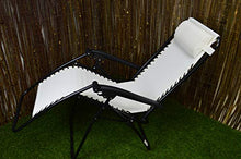 Hamble Distribution Ltd Pieghevole Poltrona textilene Giardino Sedia Beige