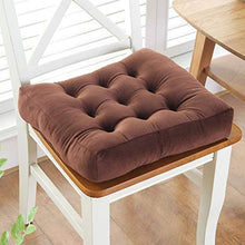 HYLX Cuscino Sedile, Cuscino Sedia, Cuscino Sgabello Rotondo, Cuscino Sedia Floreale Antiscivolo in Cotone Spesso, per Giardino, terrazza Esterna