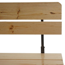 Mendler Set 2X panche Linz per Feste in Giardino terrazza Legno Chiaro Laccato 180cm