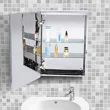 Armadietto a specchio, organizer per armadietto, anti-appannamento multifunzionale per bagno domestico