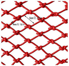 AI LI WEI Protective Net Decoration/Safety Net Pet Uccello Rope Merce Netti Balcone Stair Anti-Caduta di Protezione for Bambini Net Net Net Rope Red Decorative Net Net Calcio Kindergarten Multiuso