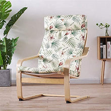 eewopjkj Cuscino per Sedia Relax Supporto per Schienale Alto Cuscino reclinabile Cuscino per Sedia in Rattan Cuscino per Sedia a Dondolo Cuscino per Sedile da Giardino Patio (Sedia Non Inclusa) -e 1
